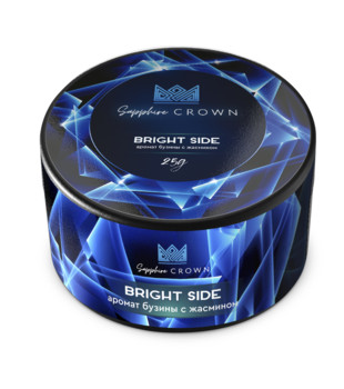 Табак - Сrown Sapphire - Bright Side (с ароматом бузина/жасмин) - 25 г