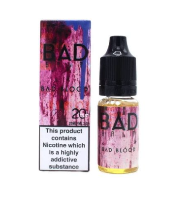 Жидкость BAD DRIP salt - Bad blood (черничный йогурт, гранат, ваниль) - 10 мл