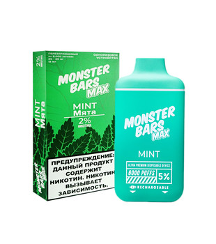 MONSTER BARS 6000 - Mint (Мята)