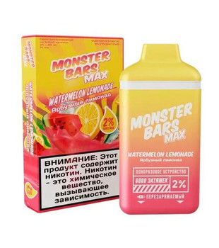 ОЭСДН - MONSTER BARS 6000 - Watermelon Lemonade (арбузный лимонад)