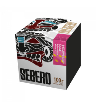 Табак для кальяна - Sebero - Strawberry Gum ( с ароматом клубничная жвачка ) - 100 г