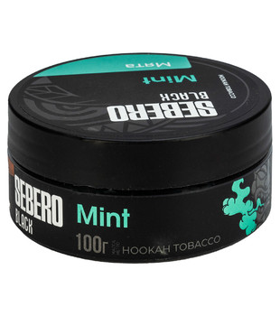 Табак для кальяна - Sebero black - Mint ( с ароматом мята ) - 100 г