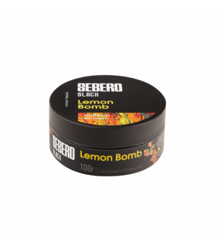 Табак - Sebero black - Lemon Bomb (кислый лимон) - 100 g - new