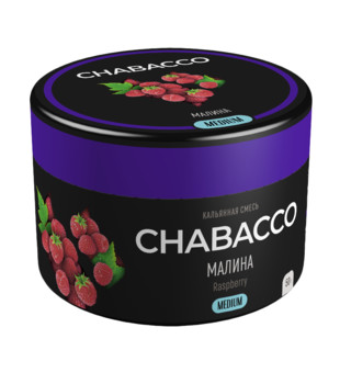 Смесь для кальяна - Chabacco Medium - Raspberry ( с ароматом малина ) - 50 г