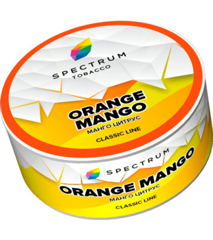 Табак для кальяна - Spectrum - Orange Mango - ( с ароматом апельсин манго ) - 25 г