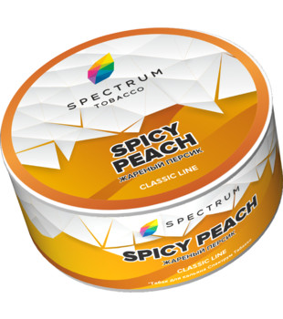 Табак для кальяна - Spectrum - Spicy Peach ( с ароматом жареный персик ) - 25 г