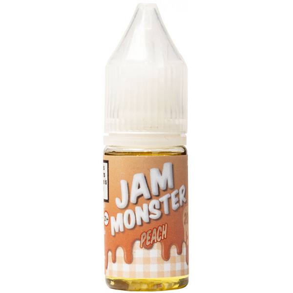 Жидкость - JAM Monster salt - Peach ( тост, масло, персиковый джем ) - 10 мл