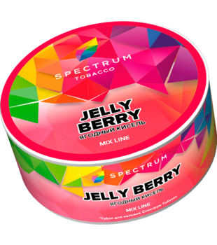 Табак для кальяна - Spectrum MIX - Jelly Berry - ( с ароматом ягодный кисель ) - 25 г