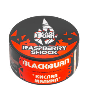 Табак для кальяна - BlackBurn - Raspberry Shock - ( с ароматом кислая малина ) - 25 g