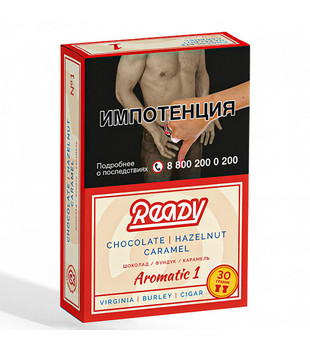 Табак для кальяна - Ready - Aromatic 1 ( с ароматом шоколад орех карамель ) - 30 г
