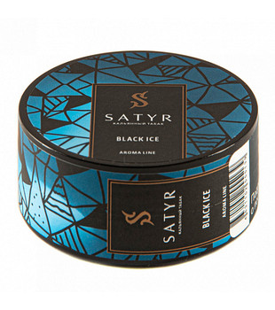 Табак для кальяна - Satyr - Black Ice ( с ароматом лед ) - 25 г (small size)
