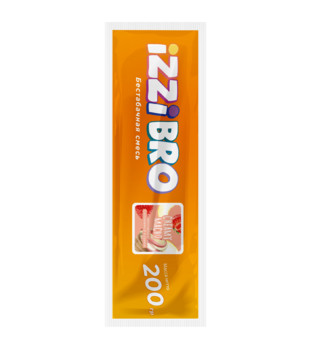 Бестабачная смесь для кальяна - IZZIBRO - CREAMY MACHO ( с ароматом мороженное с клубникой и дыней ) - 200 г