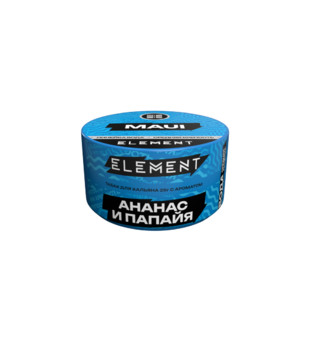 Табак для кальяна - (Oбн.) Element Water - Maui ( с ароматом ананас папайя ) - 25 г