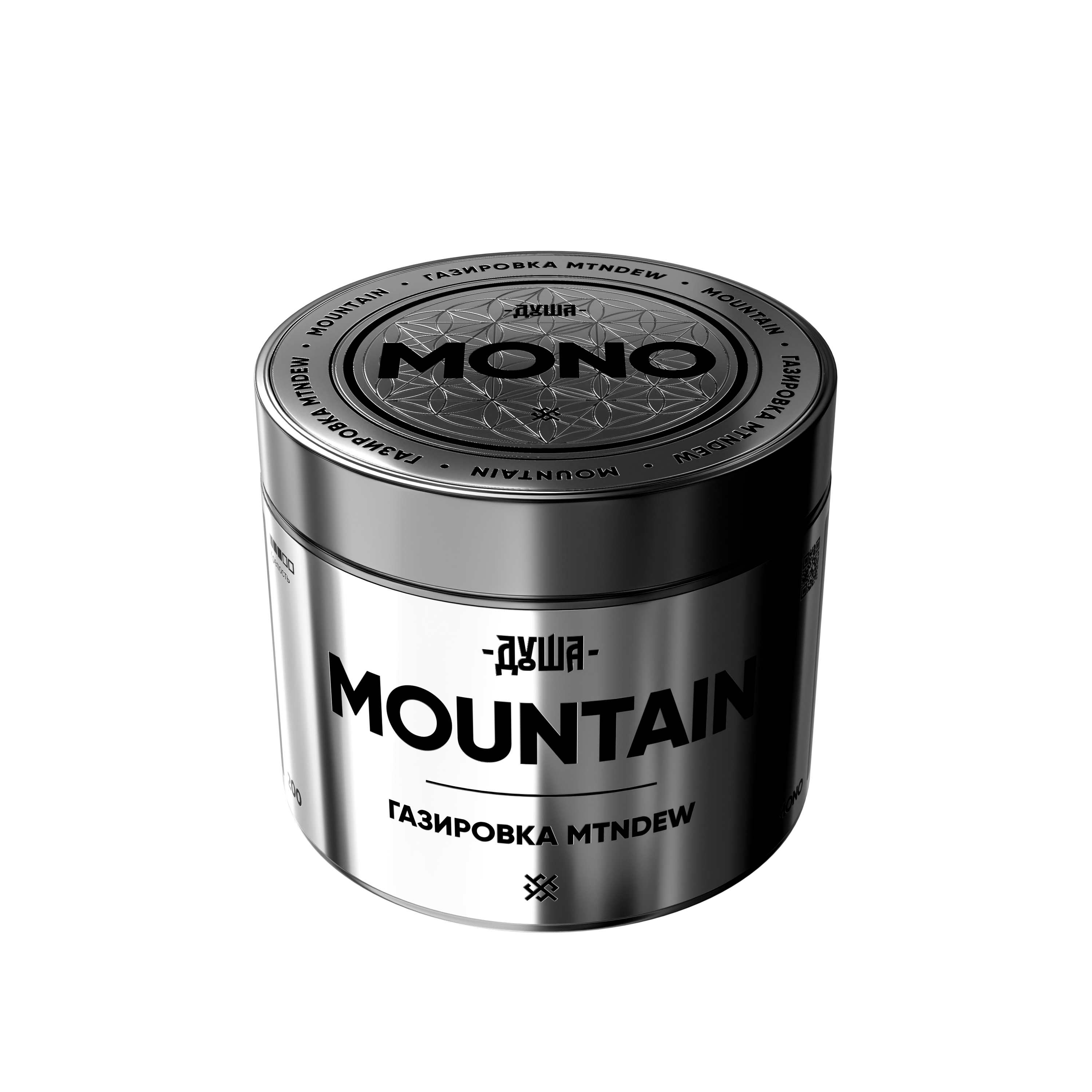 Табак для кальяна - Душа Mono - MOUNTAIN - ( c ароматом Газировка MTNDEW ) - 200 г