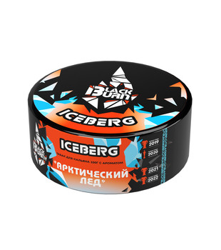 Табак для кальяна - BlackBurn - Iceberg - ( с ароматом арктический лед ) - 100 г