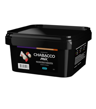 Бестабачная смесь для кальяна - Chabacco - MIX - RASPBERRY RAFAELO ( с ароматом малиновый рафаело ) - 200 г