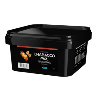 Бестабачная смесь для кальяна - Chabacco - MIX - PEACH APRICOT  - ( с ароматом персик абрикос ) - 200 г