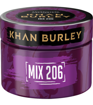 Табак для кальян - Khan Burley - MIX 206 ( с ароматом личи, малина, черная смородина ) - 40г