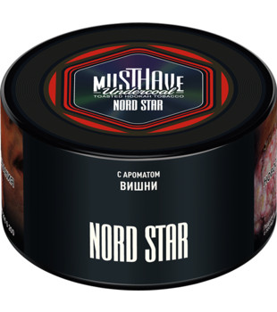Табак для кальяна - Must Have - NORD STAR ( с ароматом вишни ) - 250 г (Новая фасовка)