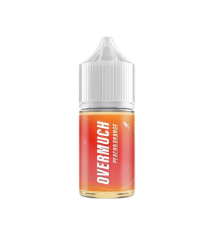 Жидкость для ЭСДН Overmuch - Peach & Orange ( с ароматом персик и апельсин ) - 30 мл, 20мг - ЧЗ