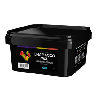 Бестабачная смесь для кальяна - Chabacco - MIX - GUMMY BEARS ( с ароматом мармеладных мишек ) - 200 г NEW