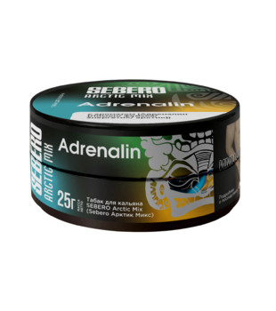Табак для кальяна - Sebero Arctic Mix - Adrenalin ( с ароматом лимон, фейхоа, энергетик, арктик ) - 25 г New