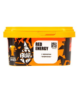 Табак для кальяна - BlackBurn - RED ENERGY - ( с ароматом энергетик  ) - 200 г NEW