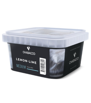 Бестабачная смесь для кальяна - Chabacco - Medium - LEMON-LIME ( с ароматом лимон-лайм ) - 200 г