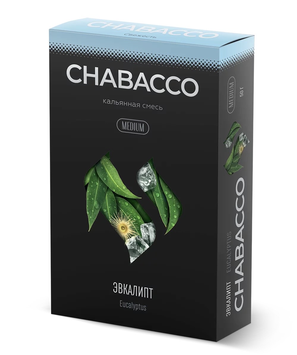 Chabacco - Medium - Eucalytus ( Эвкалипт ) - 50 g