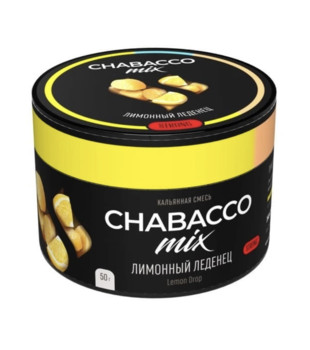 Бестабачная смесь для кальяна - Chabacco Medium - Lemon Drop ( с ароматом лимонный леденец ) - 50 г