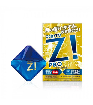 Японские капли для глаз - ROHTO Z! PRO