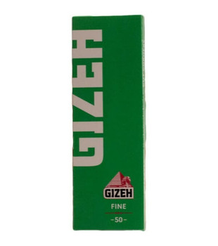 Папиросная Бумага - Gizeh - Fine Cut Corners Green