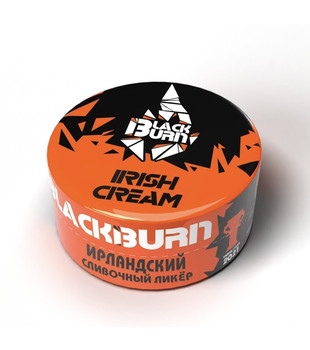 Табак для кальяна - BlackBurn - Irish Cream - ( с ароматом сливочный ликер ) - 25 г