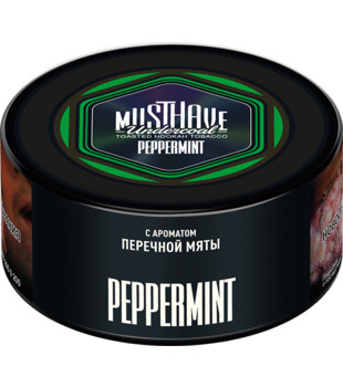 Табак для кальяна - Must Have - Peppermint ( с ароматом перечной мяты ) 125 г