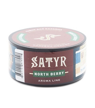 Табак для кальяна - Satyr - North berry ( с ароматом клюква ) - 25 г (small size)
