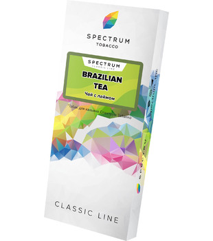 Табак для кальяна - Spectrum - Brazilian Tea - ( с ароматом чай с лаймом ) - 100 г