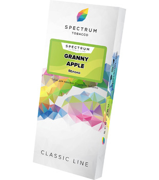 Табак для кальяна - Spectrum - Granny Apple - ( с ароматом зеленое яблоко ) - 100 г