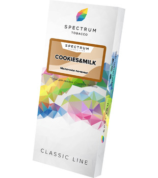Табак - Spectrum - Light - Cookies & Milk - ( молочное печенье ) - 100 g