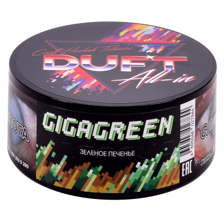 Табак - Duft - All in - Gigagreen - ( печенье с тархуном ) - 25 g