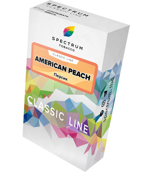 Табак - Spectrum - American Peach - Small Size - Light - 40 g