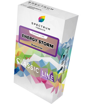 Табак - Spectrum - Energy Storm - Small Size - Light - 40 g