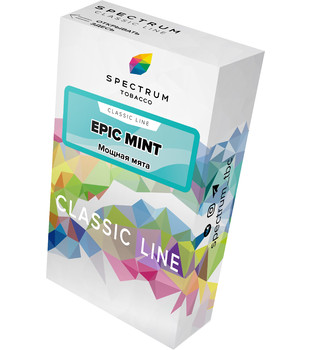 Табак для кальяна - Spectrum - Epic Mint - ( с ароматом  мощная мята ) - 40 г