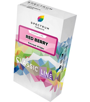 Табак для кальяна - Spectrum - Red Berry - ( с ароматом кислые ягоды ) - 40 г
