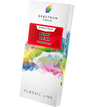 Табак для кальяна - Spectrum - Berry Drink - ( с ароматом ягодный смузи ) - 100 г