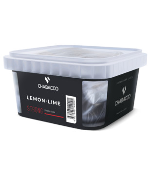 Chabacco - STRONG - LIME-LEMON (с ароматом лайм-лимон) - 200 г