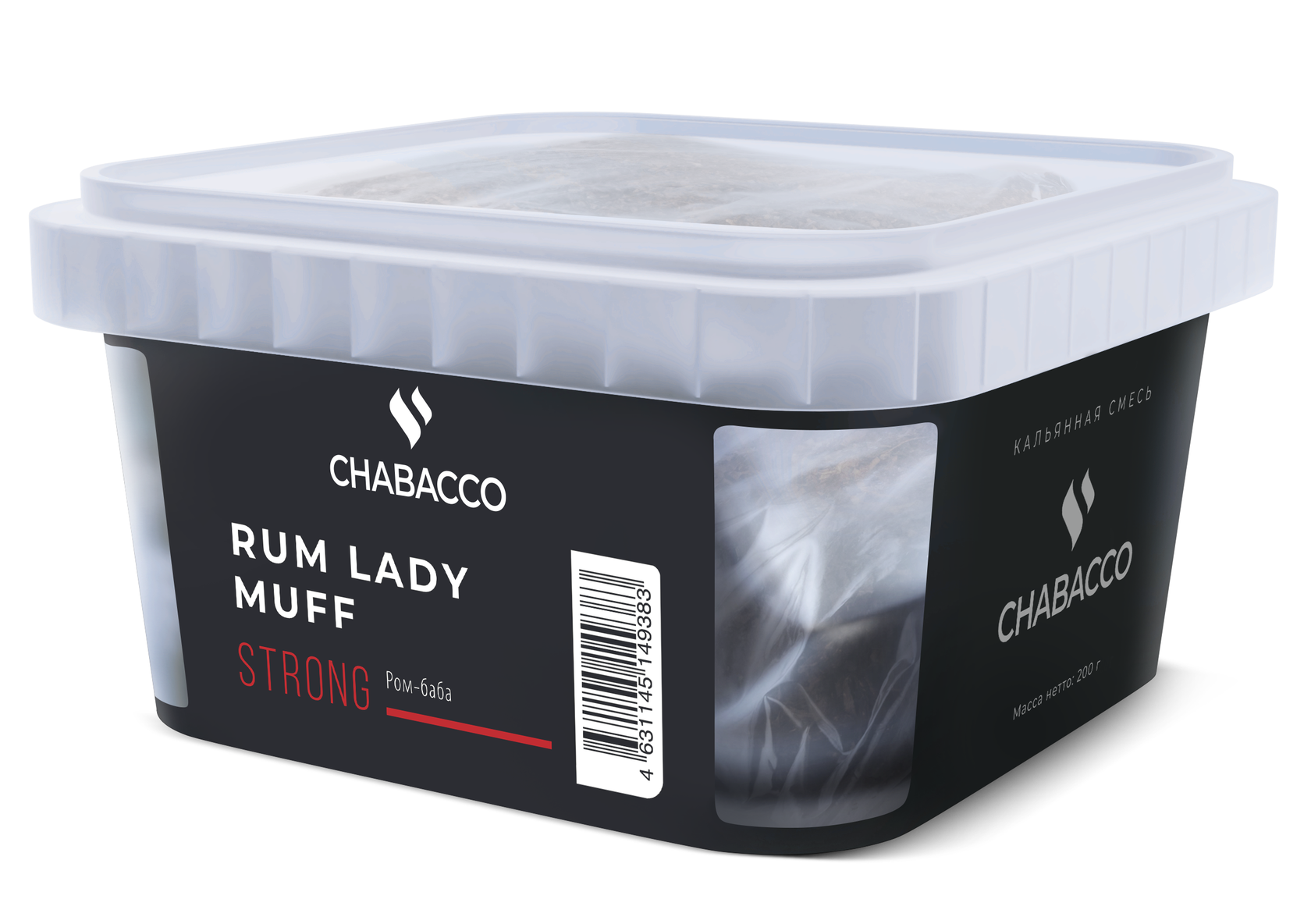 Chabacco - STRONG - RUM LADY MUFF (с ароматом ромовая баба) - 200 г