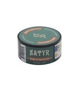 Табак для кальяна - Satyr - Guns-n-waffles ( с ароматом вафли ) - 25 г (small size)