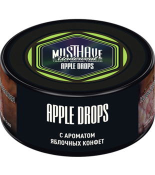 Табак для кальяна - Must Have - Apple Drops ( с ароматом яблочные леденцы ) - small size - 25 г