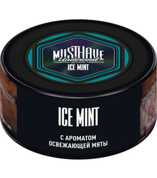Табак для кальяна - Must Have - Ice Mint ( с ароматом мятная жвачка ) - small size - 25 г