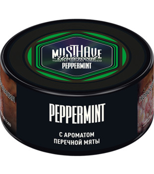 Табак для кальяна - Must Have - Peppermint ( с ароматом перечная мята ) - small size - 25 г